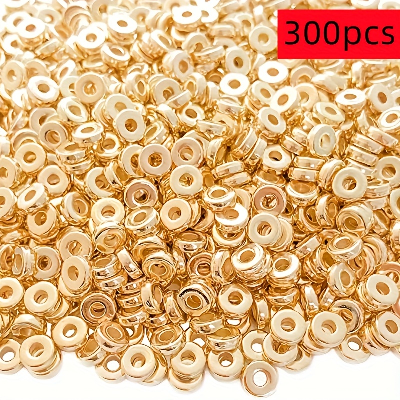 300pcs Acrylic Spacer Beads for DIY Necklaces and Bracelets