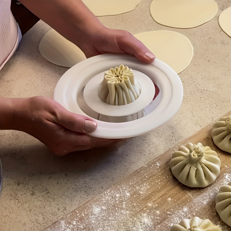 

Easy-release Non-stick Dumpling Maker - Abs Food-safe Kitchen Gadget For Perfect Dumplings & Buns