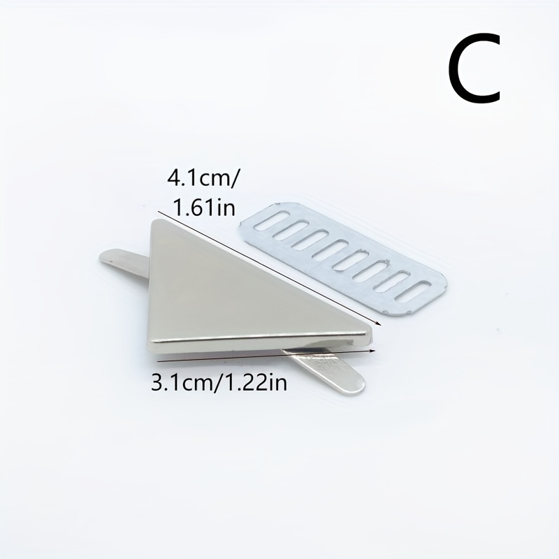 1pc Triangular Decorative For Clothing, Luggage And Bags