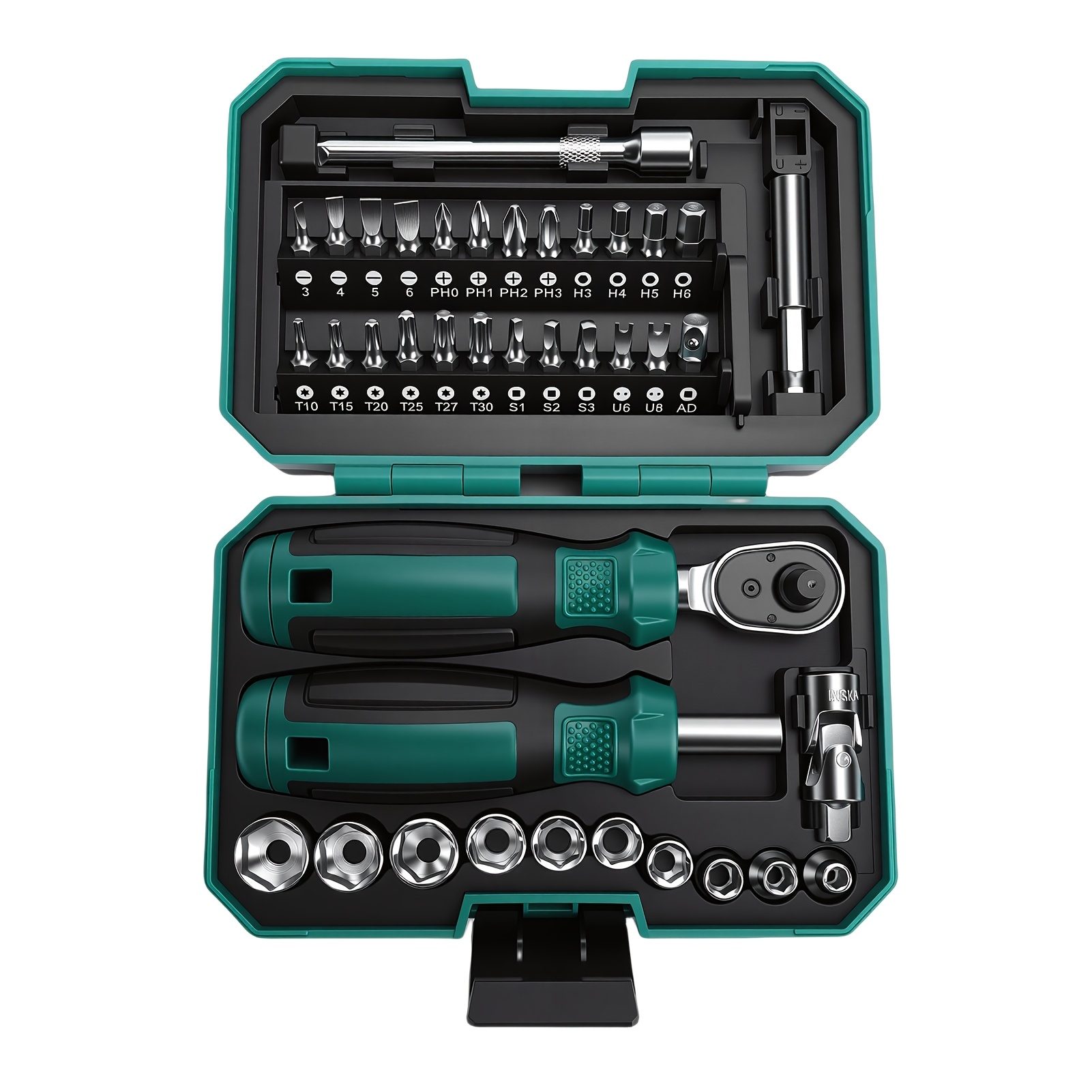 40pcs Socket Screwdriver Household Multifunctional Tool Combination Set