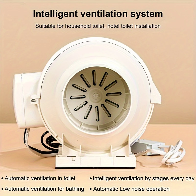 ventilation system ipx2 rated bladeless exhaust fan for bathroom timer control hard wired 220 battery needed air circulation bathroom ventilation modern ventilation system durable construction bathroom exhaust fan details 2