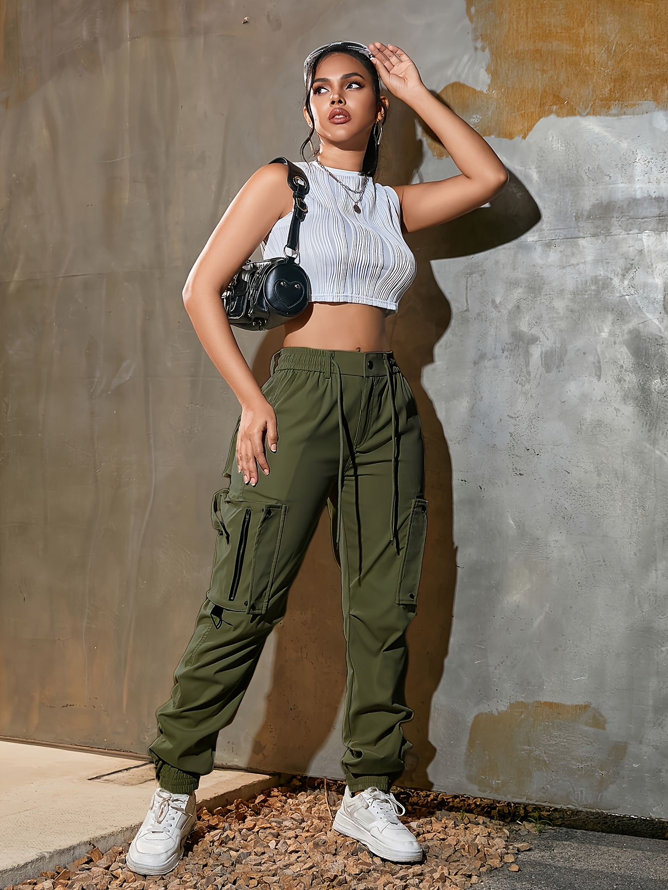 Style Casual Cargo Pants Women Comfortable
