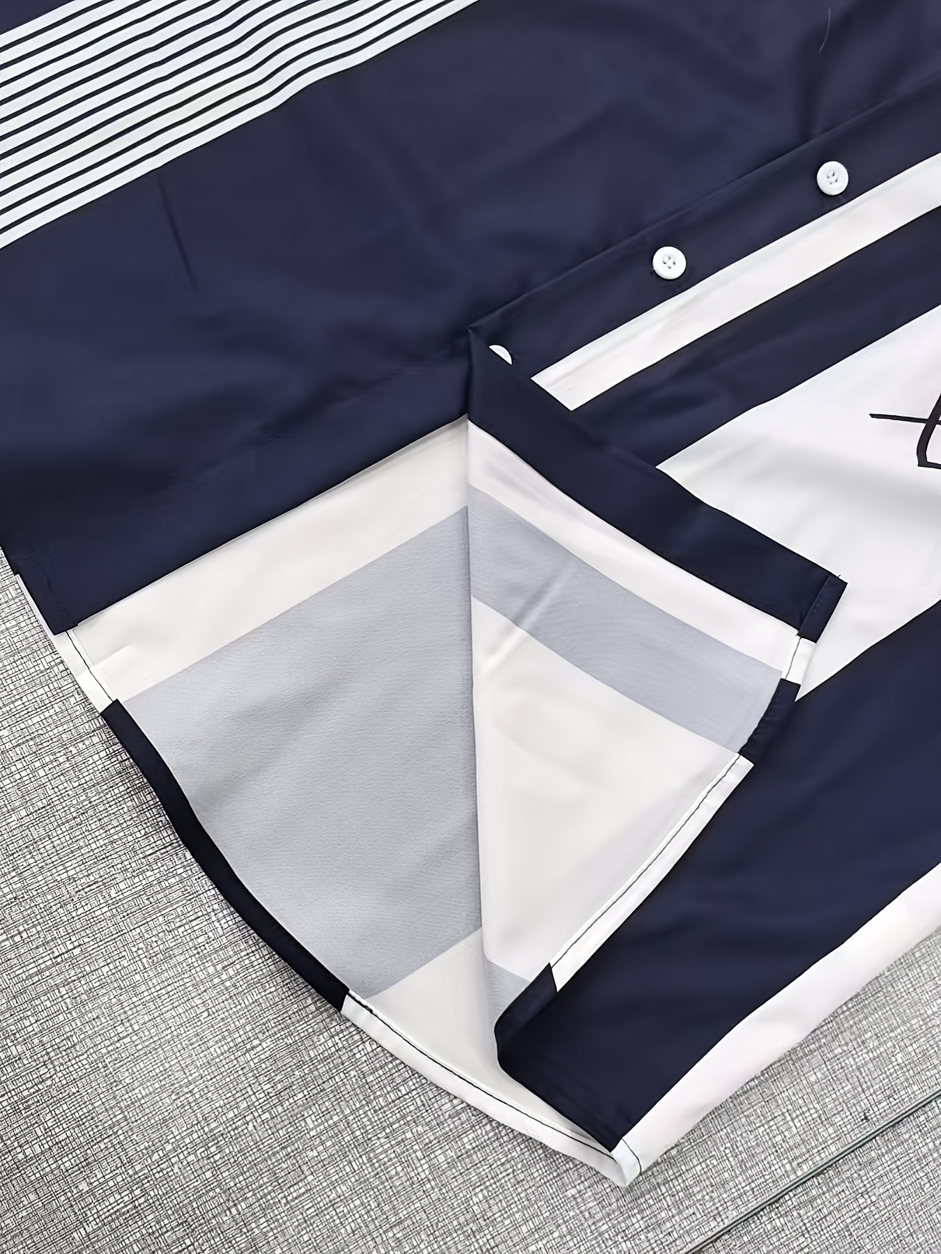 Men'S 2pcs Hawaiian Style Short Sleeve Collared Shirt And Drawstring Long Pants Outfit, All-Over Print Casual Button-Up Shirt And Trousers, Suitable for Summer Daily Wear And Vacation Destinations
