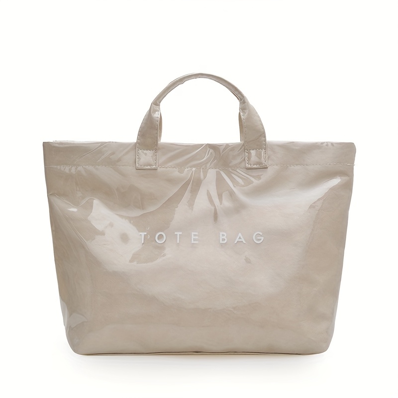 TEMU This Fashionable Single-shoulder Bag For Women Showcases A Sleek And Design. A Convenient Hand-held Shopping Bag Of Carrying Books, Beauty Products, And . Ideal For Shopping, Travel, And Camping