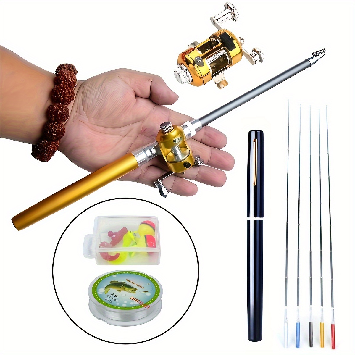 

Metabest Pen, Size Rod - Pen And , Portable Telescopic Small Rod