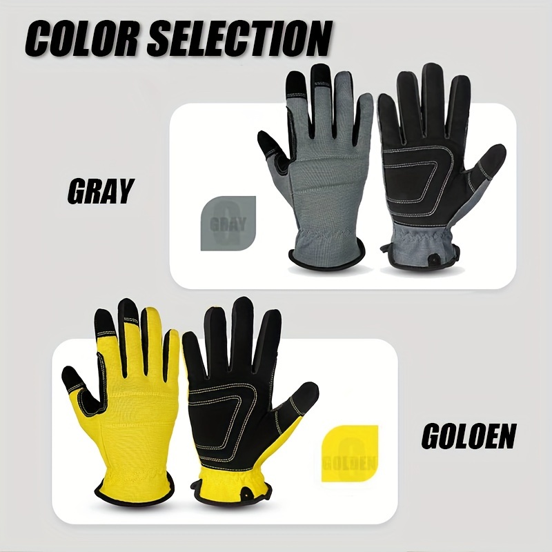 Work Safety Gloves Men Women Multifunctional Mechanical Work - Temu