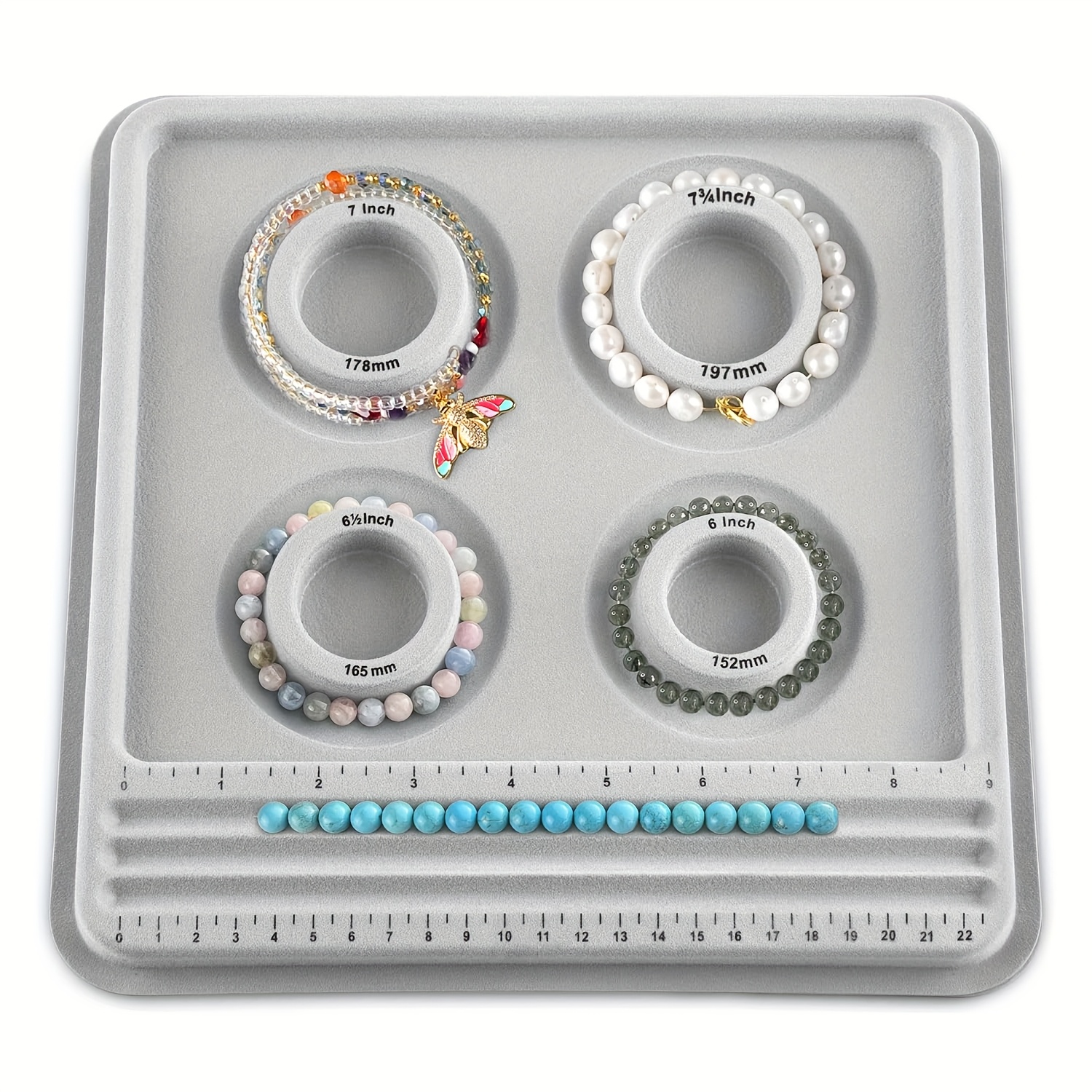 Bead Boards For Jewelry Making Bamboo Bracelet Measurement