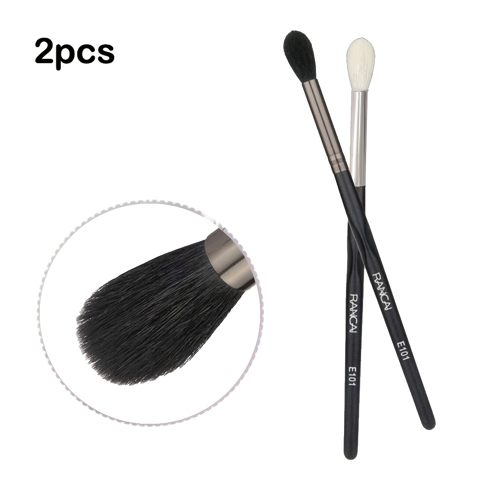TEMU A Set Of 2 Eyeshadow Brushes And A Makeup Brush Kit. Modern, Portable, Multifunctional Makeup Brushes, Professional Eyeshadow Brushes Designed