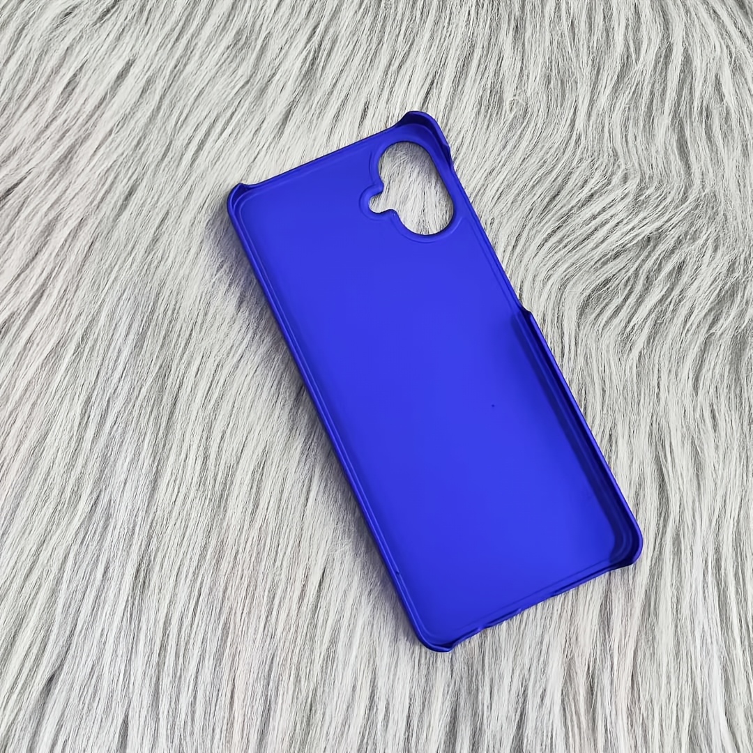 TEMU Phone Case - A Hard Case For A07, Featuring Large Cutouts, Lightweight Design, Minimalist Solid Colors, Texture, Heat Dissipation, And Drop