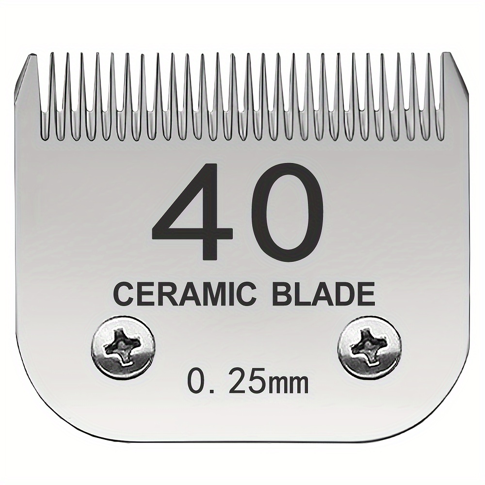 

40# Dog Grooming Replacement Blades, 40# Cut Length 1/ " (0.25mm )