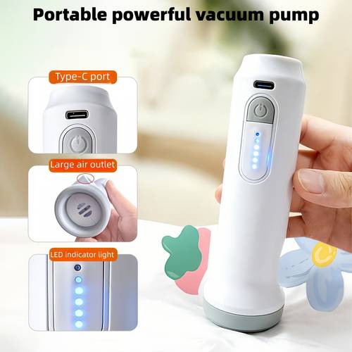 usb charging electric pump vacuum compression bag vacuum storage bags with electric pumps connects via usb multi model charging port docking more convenient long small and hand feeling fast pumping