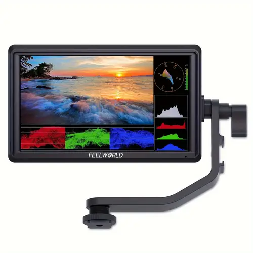 fw568 v3 6 inch dslr camera field monitor with video peaking 1920x1080 ips with 4k hdtv 8 4v