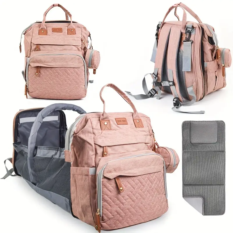 backpack diapers pink diaper bags essentials necessities - Temu backpack diapers pink diaper bags essentials necessities - Temu
