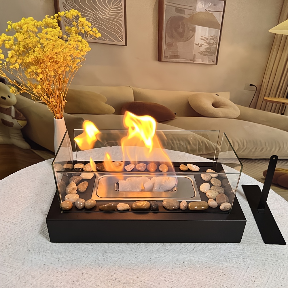 FlameView Modern Portable Ethanol Fireplace