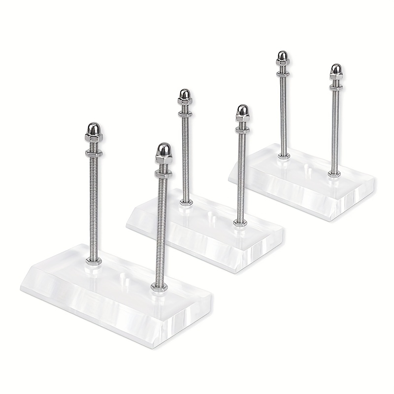 TEMU 1st/3st Acryl Skateboard Display, Wandgemonteerd Skateboard Balansframe, Skateboard Wandhanger, Skateboard Deck Display en Opbergrek voor Thuis,