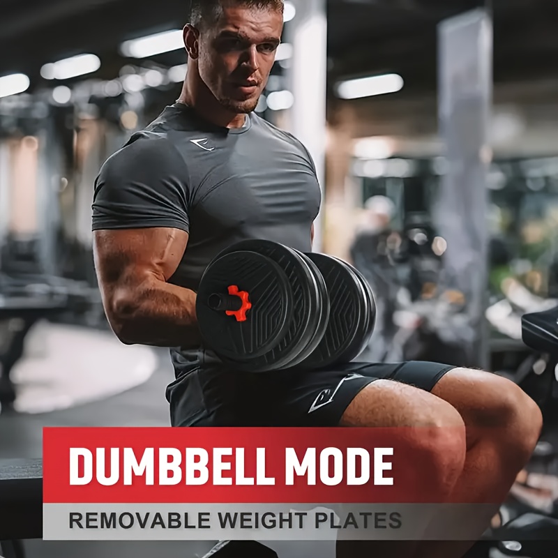 adjustable dumbbell set 20 30 70lbs free weights set Temu