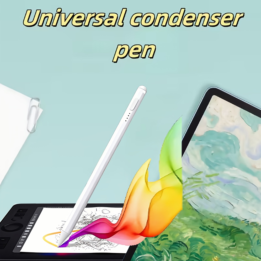 E-shop Kapazitiver Stift/Mit 2 Stiftspitzen/Stylus/Handschreibstift/ für verschiedene Marken, Smarter Kapazitiver Stift, Geeignet für iOS- und