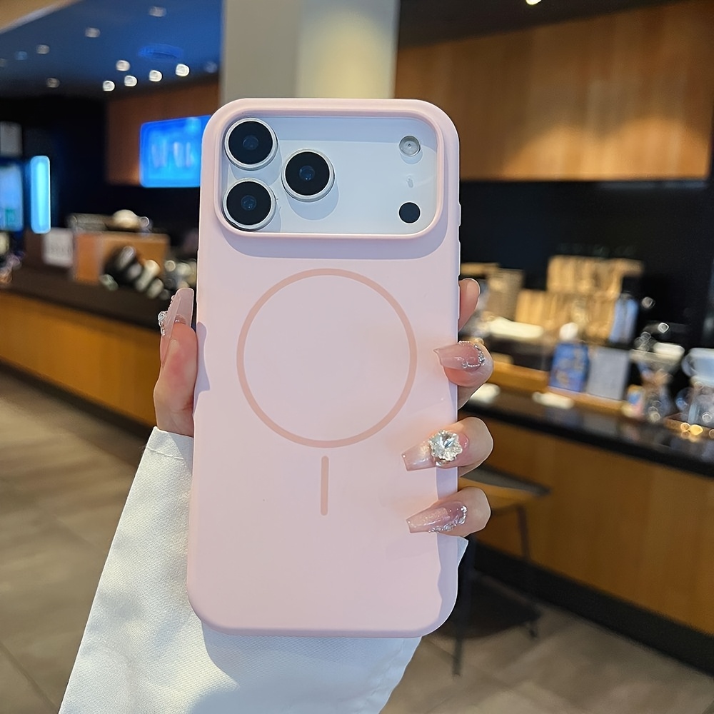 Phone Case: A Vibrant, Matte-finish Shockproof Magnetic Phone Case, Compatible With Iphone 17/17 Air/17 Pro Max/17 Pro, 16e, 16, 15, 14, 13, 12, 11 Pro Plus, S22 S23 S24 S25 Fe Edge.