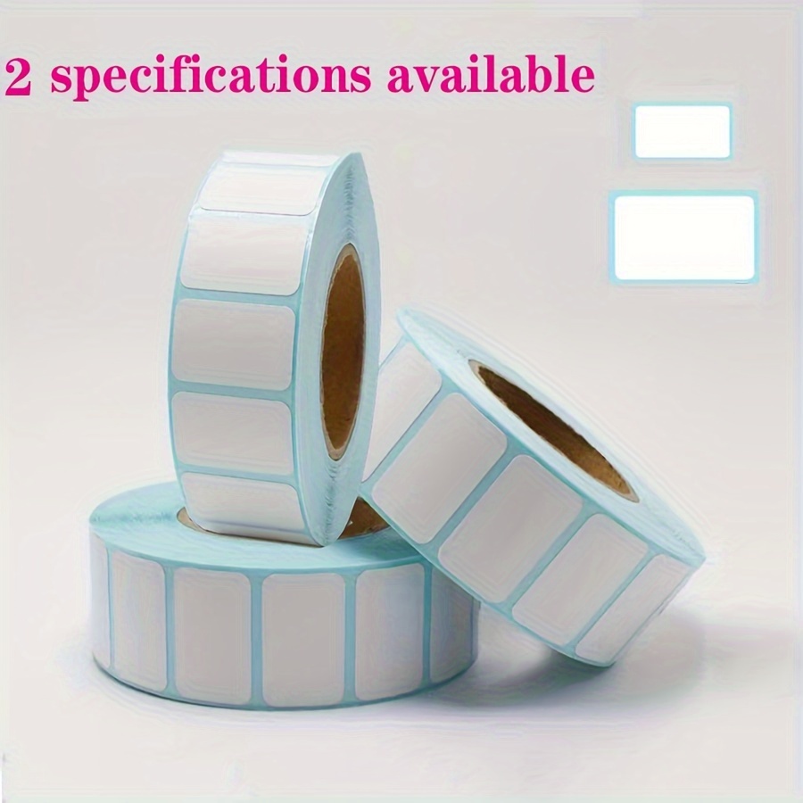 

3 Specifications 1000 Sheets/roll Label Stickers, Blank Self-adhesive Name Stickers For Containers, Bottles, Storage Boxes, Labels And Differentiated Classification Label Stickers