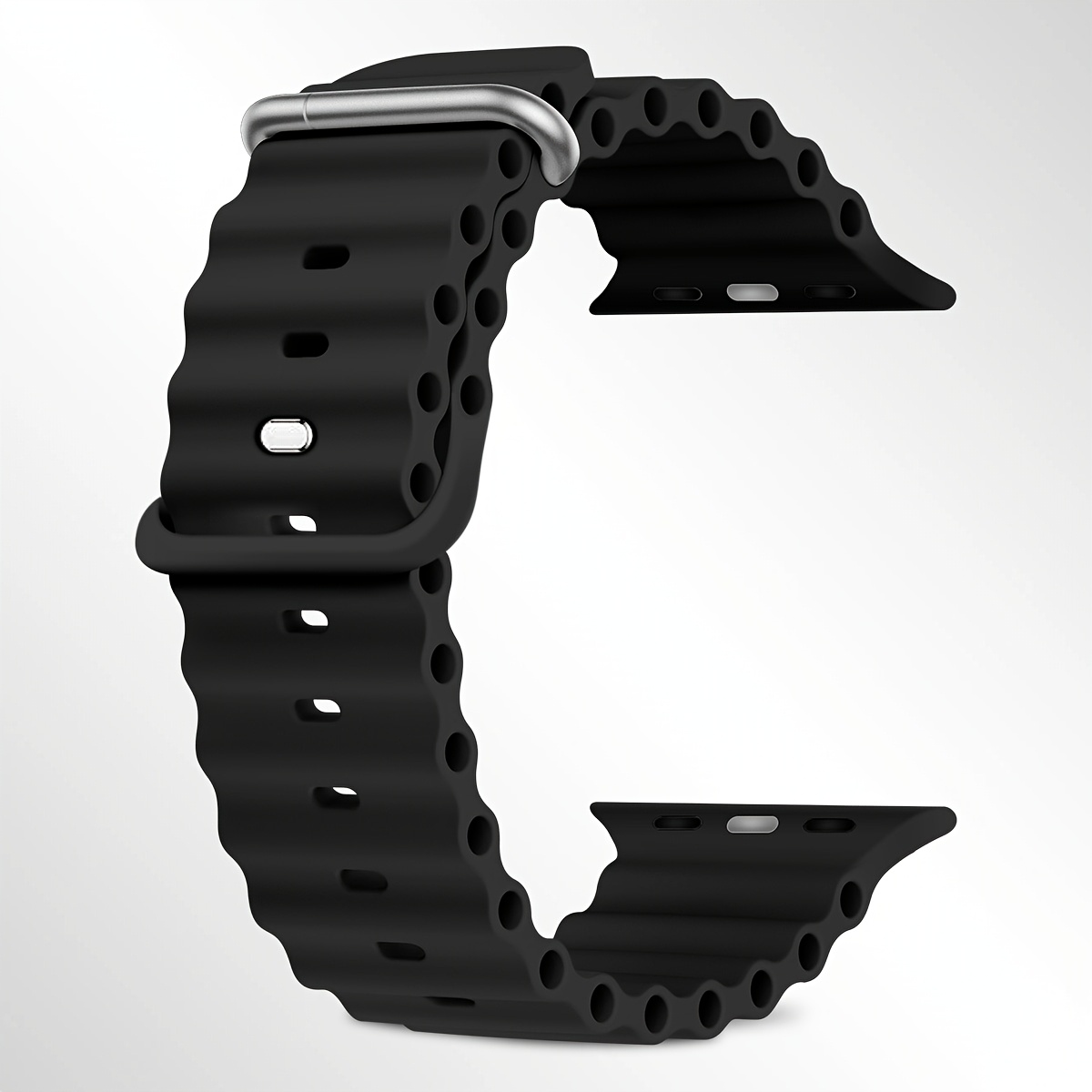 Image of For Iwatch Ocean Bands 42mm 44mm 45mm 46mm 49mm, Wristbands Replacement Strap For Iwatch Ultra 2 Ultra 10 6 5 4 For Women Men