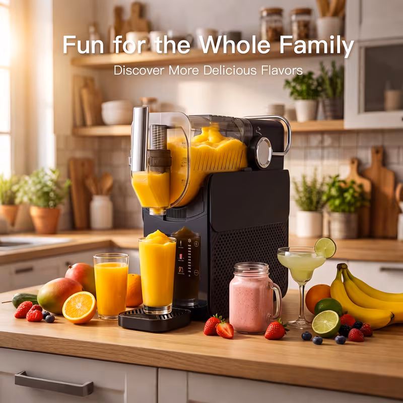 ktx 6 in 1slushie machine 2l ice shaver machine for home self cleaning drink maker for margaritas cocktails smoothies dishwasher safe Product details 2
