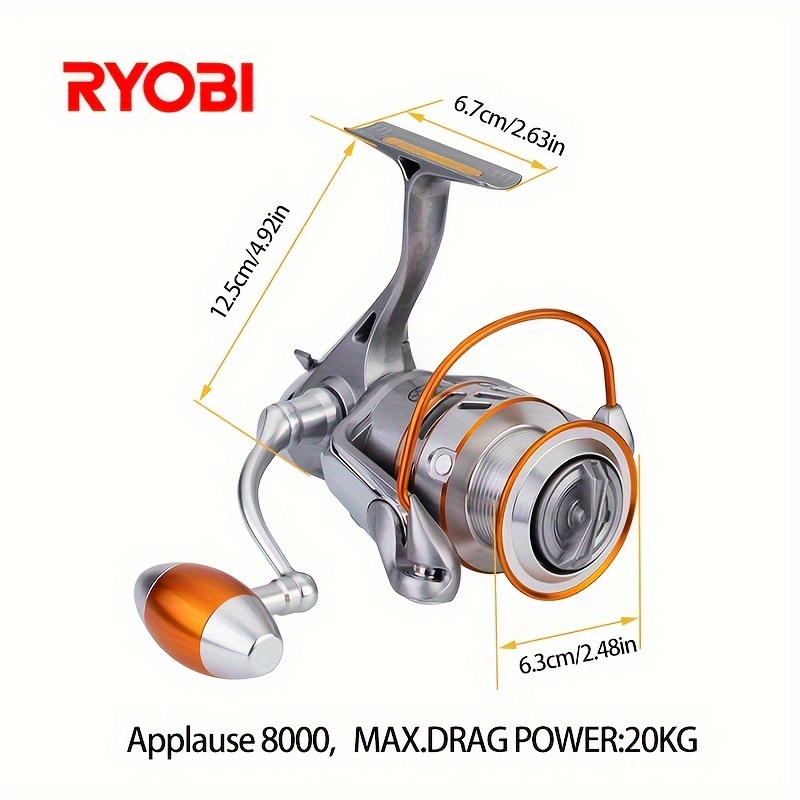 Fishing Spinning Reel Max Drag Metal Spinning Reel - Temu