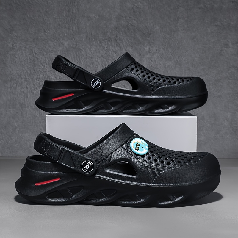 Men's Slip-on Slippers, Outdoor Comfortable Breathable , Clogs