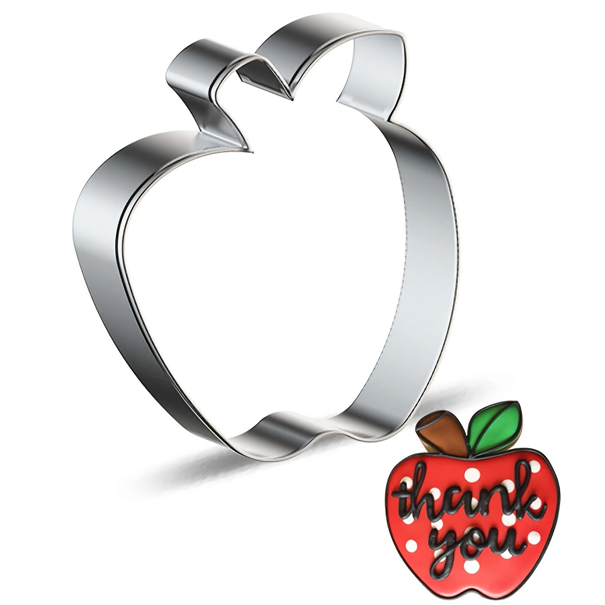 Stainless Steel -shaped Cookie Cutter - Diy Baking Mold For Decorative , Durable Stainless Steel, Ideal For Kitchen And Dining Use