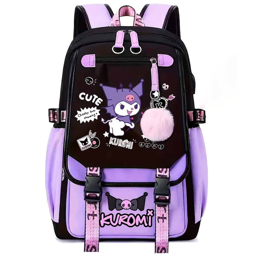 

Sanrio Kuromi Laptop Bag Backpacks