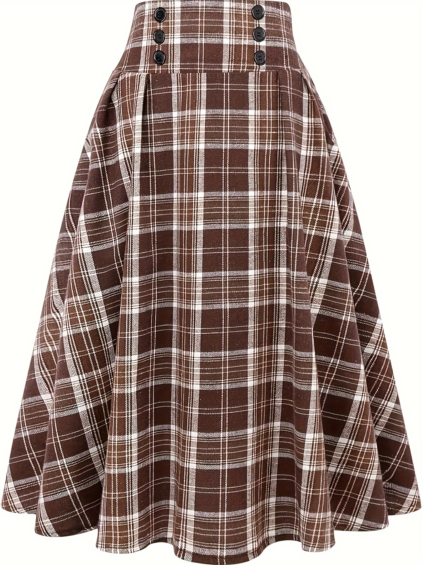 Midi Skirt Plaid Plus Size Stretch Pencil Skirt Buy Women High