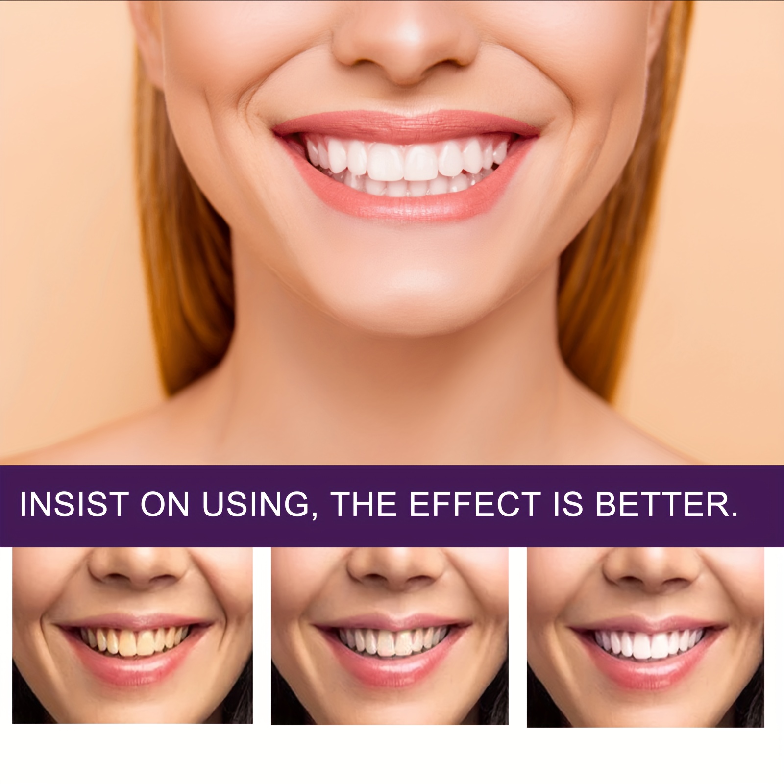 1pc/2pcs V34 Purple Toothpaste, Deep Teeth Cleaning, Removes Stains from Coffee and Tobacco, Prevents Yellowing, Whitens Teeth for a Fresh Breath