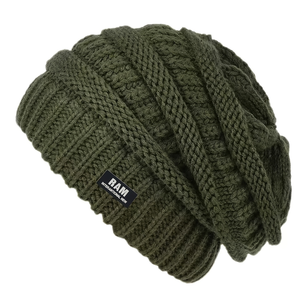 TEMU Women's Versatile Winter Beanie Hat â Brimless Winter Hat For Cold Weather, Outdoor Adventure Style, Suitable For Hiking, Daily Commuting, And
