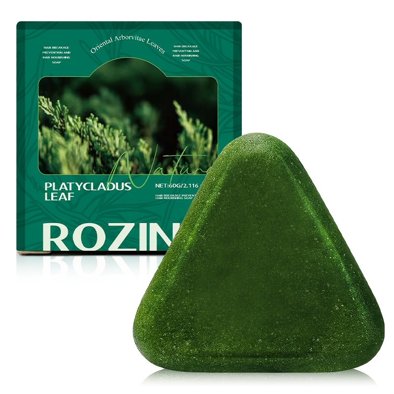 Image of The Refreshing Oil- Soap Made From Cedar Leaves Cleanses, Removes Loose , Repairs Dry Or Damaged Hair, And Makes Hair Smoother And Shinier. An Essential Shampoo Soap For Oily Hair Types