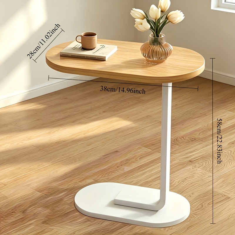 c förmiger sofa beistelltisch – platzsparendes