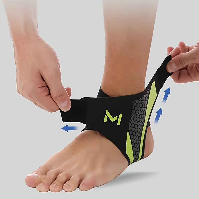 1pc Fitness ankle protector, made of breathable polyester material, suitable for sports such as basketball, football, mountain climbing, running, dance, etc