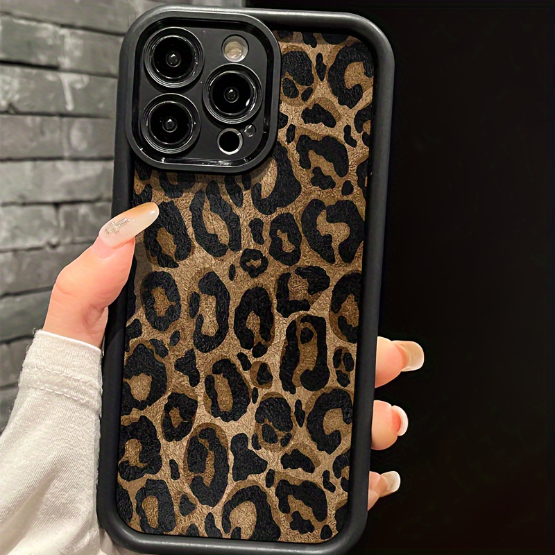 

High Leopard Print Tpu Anti-fall Protective Case For Apple Iphone6/7/8/x/xs/xr/xs Max/11/12/13/14/15pro Max