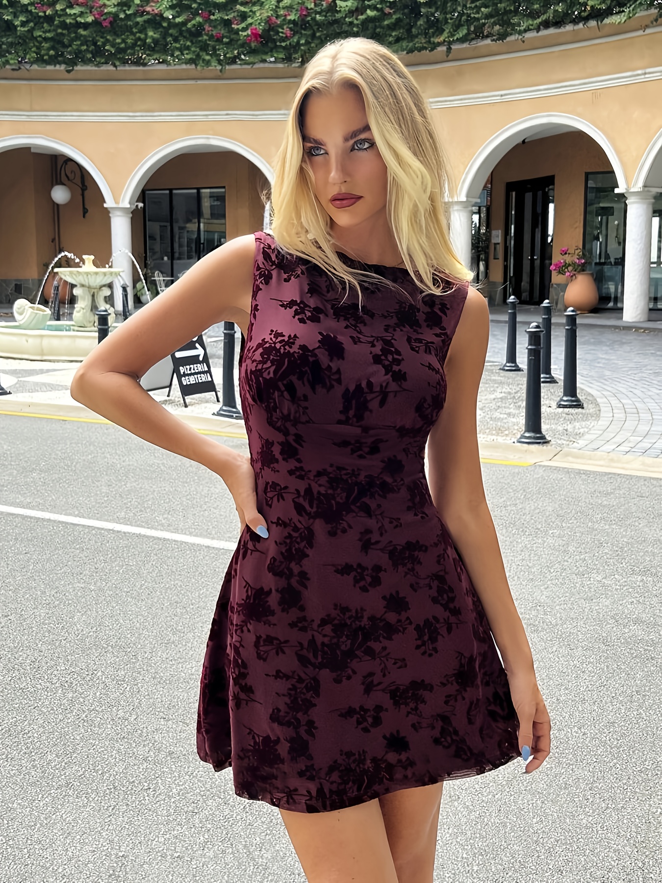 knee length dresses for ladies A Bronze Age Sloane Dress, Short Sleeve Mini Dress, Button-Up