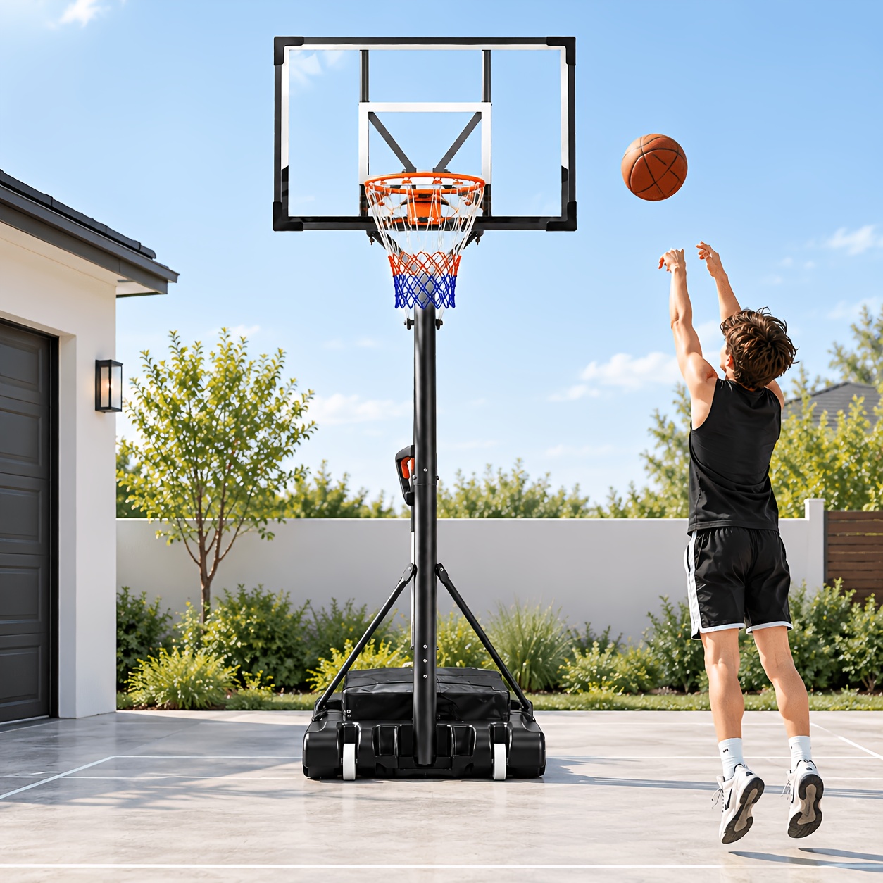 basketball hoops sold on Temu United States