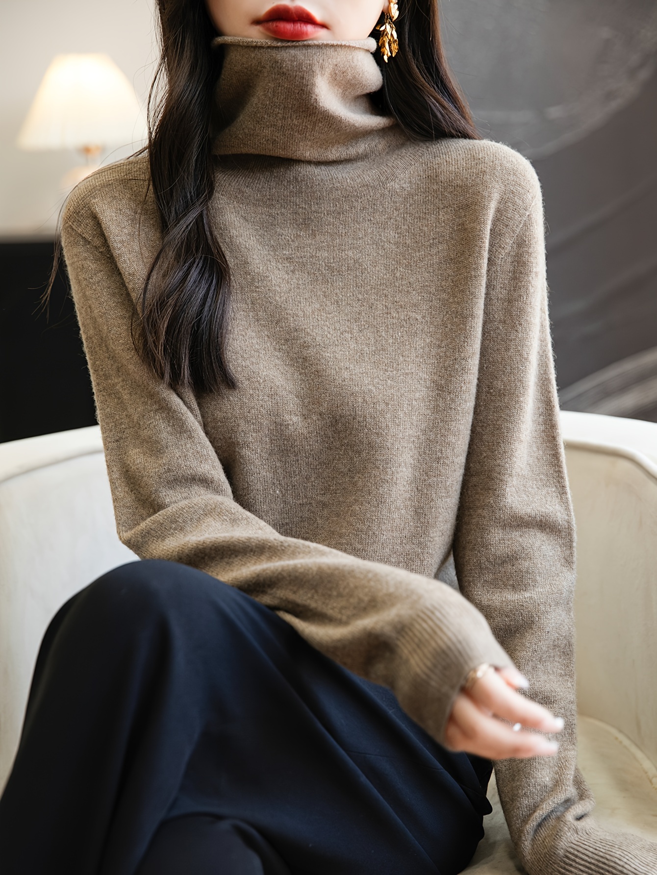 angora sweater sold on Temu United States