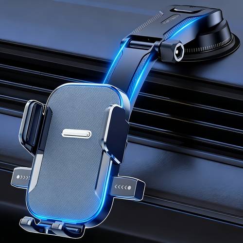 car phone holder mount dashboard 360 rotatable adjustable car phone stand with strong suction cup anti slip high stability car phone bracket compatible with all smartphones