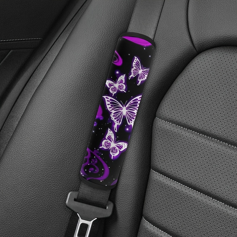 Patterned Seat Belt Strap Cover Car Safety Seatbelt Strap Cover
