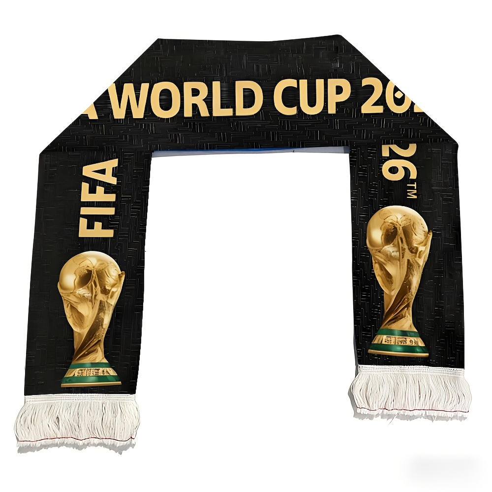 E-shop FIFA Fußball Schal 2026, 2026 Weltmeisterschaft Anschauungsschal, Fan Exklusive Beifallsbekundungsdekoration, Fußball Schal Must-Have für