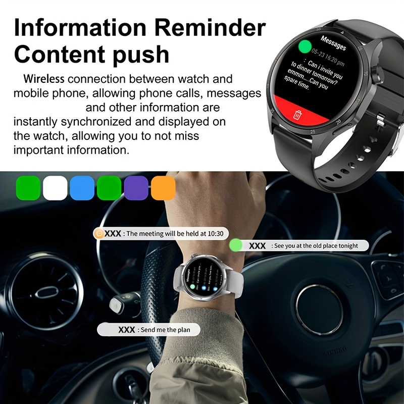 the 2025 new   pro smartwatch is   with a 3 86cm   high definition screen   wireless calling smartwatch gps sports trajectory 100   usb charging outdoor sports watch   alloy shell fitness   smartwatch details 5