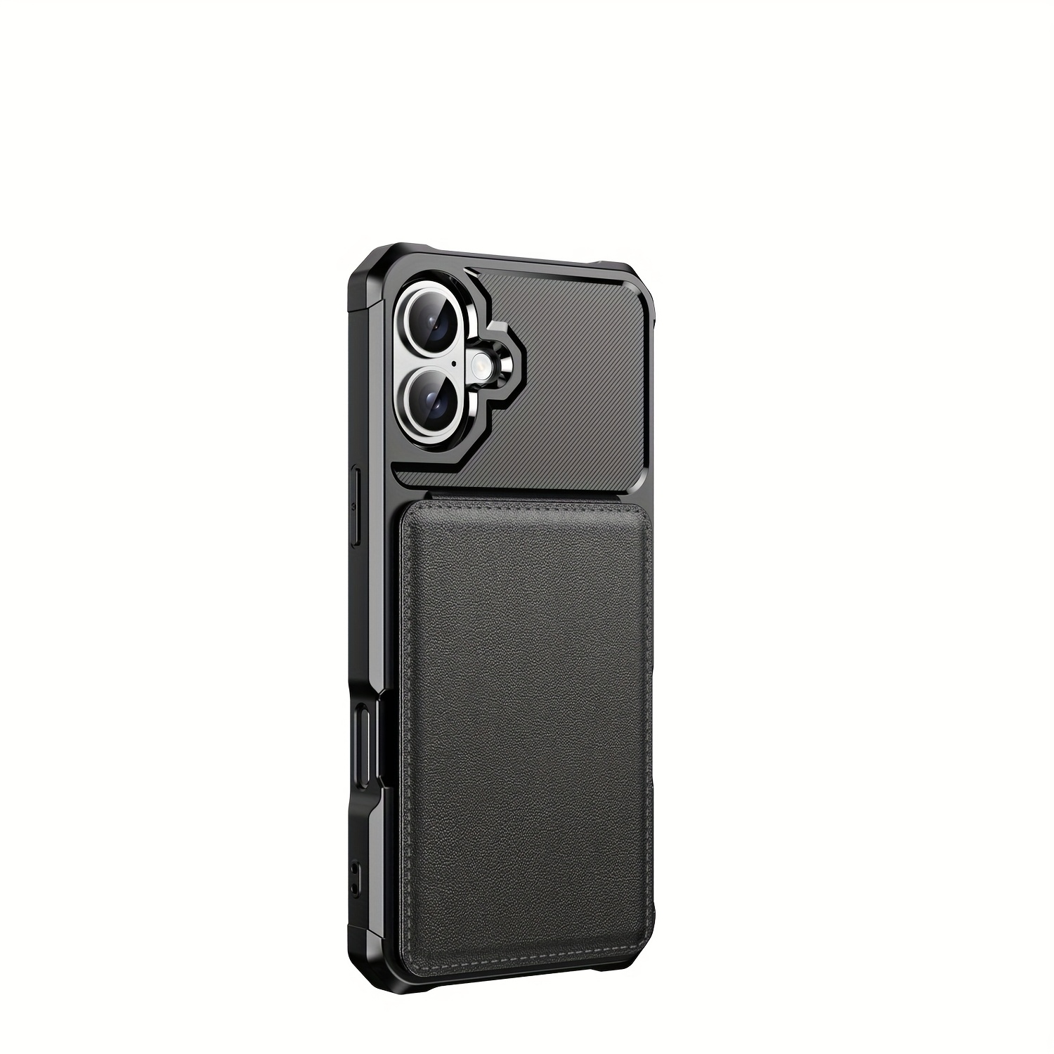 TEMU Phone Case: Case For Iphone 16 Pro Max With Card Slot, Coin Pocket, Full-coverage Drop Protection, Compatible With 15 Plus, Creative Soft Case
