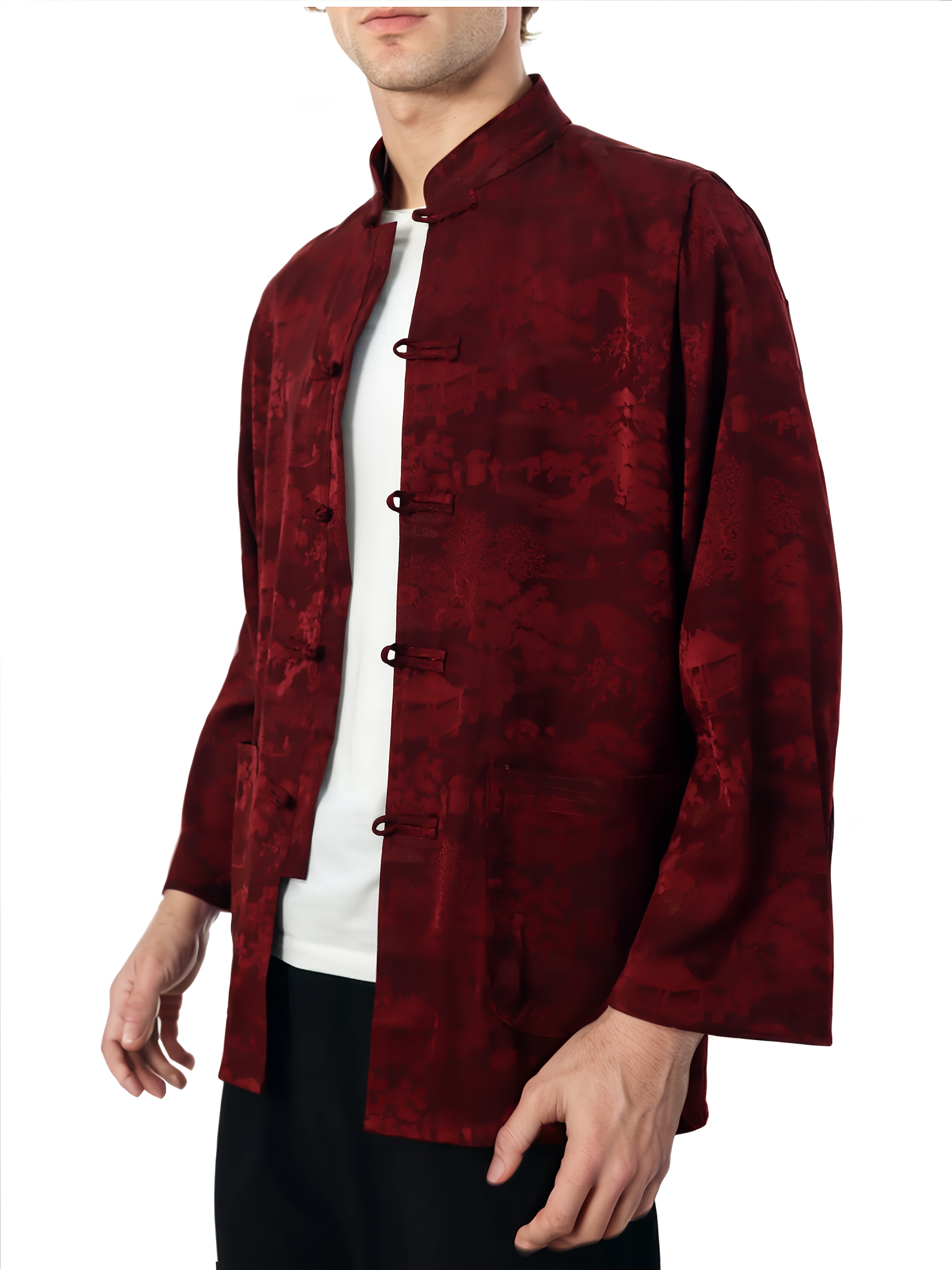 Camisa Tang Camisas Mandarin Tang Suit Camisas Chinas Tradicionales Tang  Suit Ropa Tradicional, image size:800x1067