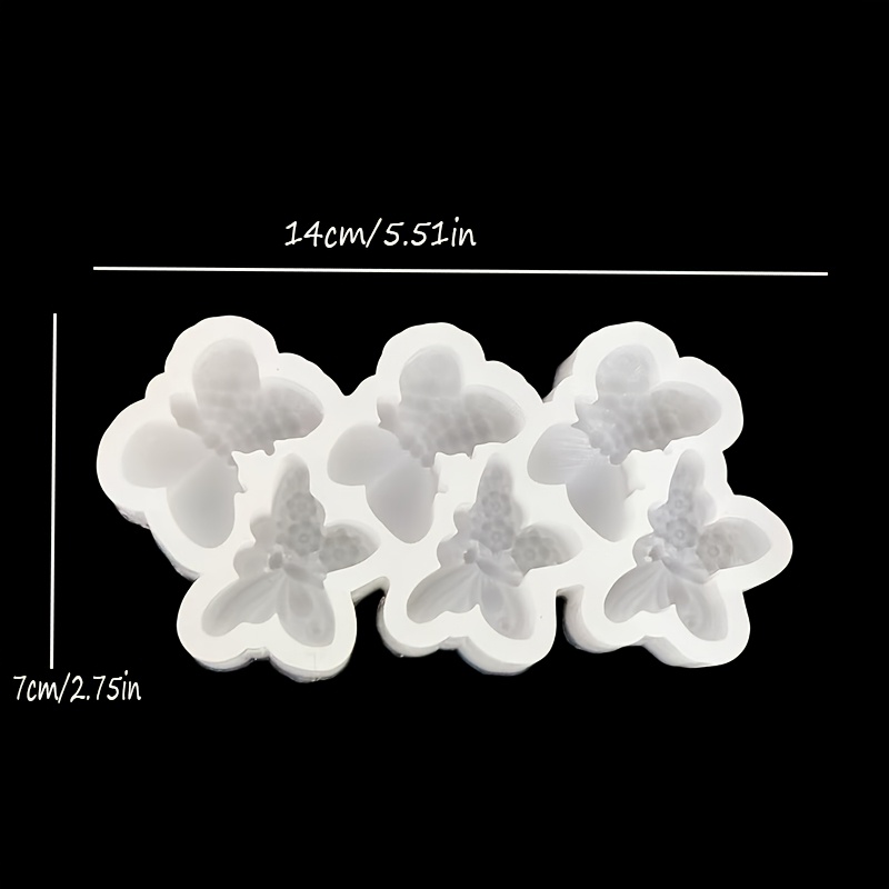TEMU Stampi in silicone resina, stampi in silicone a in , 1 stampo per 3 stili di stampi per candele profumate a , stampi decorativi, decorazioni per