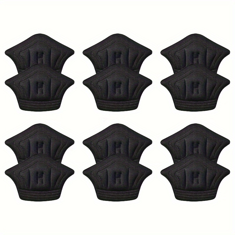 COSYLEE 6 Pairs EVA Heel Cushion Pads, Cut-to-Fit Heel Gels for Sports Shoes, Sneakers, and High Tops - Comfort and Support Inserts