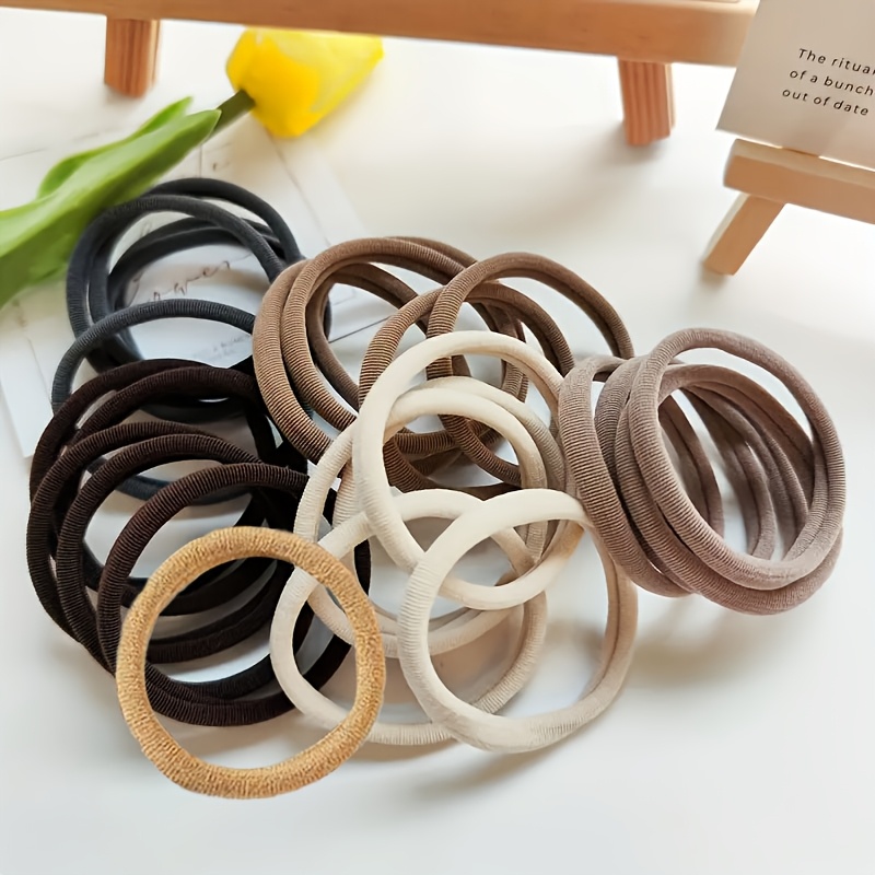 fascie per capelli delicate da 15, colori morbidi e assortiti, adatte a capelli spessi o   - fascie per capelli ad   elasticità non dannose -   per donne e accessori per capelli 14+