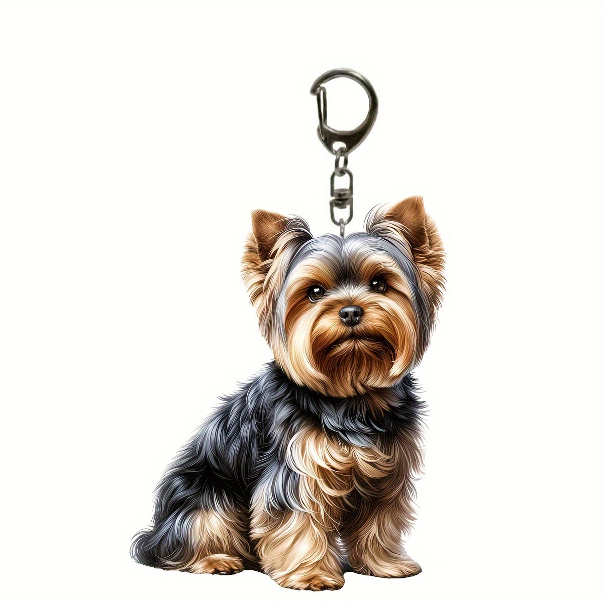 

Yorkshire Dog Keychain - , For Men