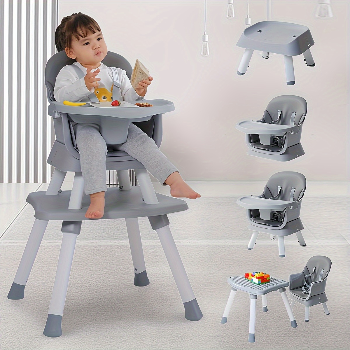 

Highchairs For Babies And Toddlers, For , Kids Table, Table, Kids Stool Table Set Removable () Halloween Christmas